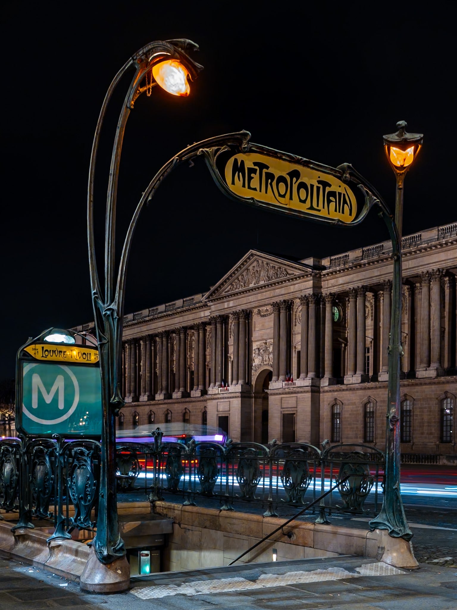 Art Nouveau Metro - Photographie par Kretschmer