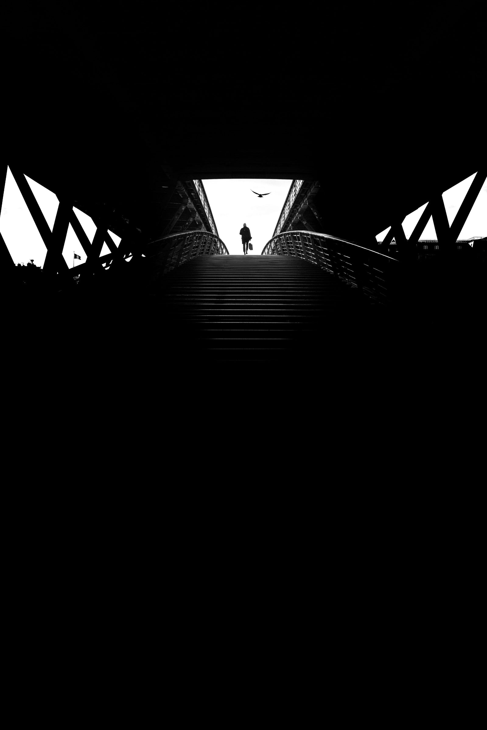 Au bout de la nuit - Photographie par Meunier