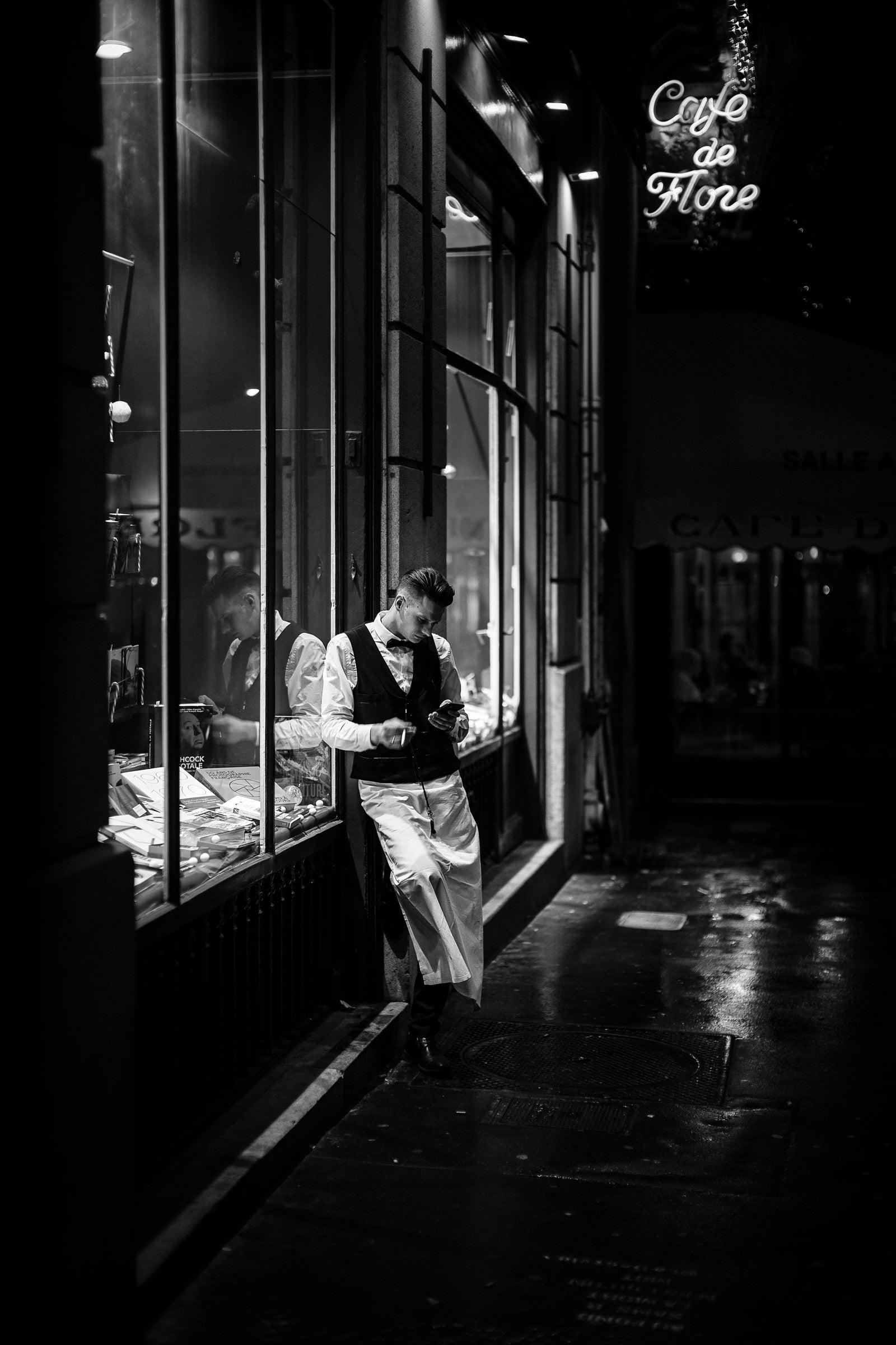 Café de Flore - Photographie par Meunier