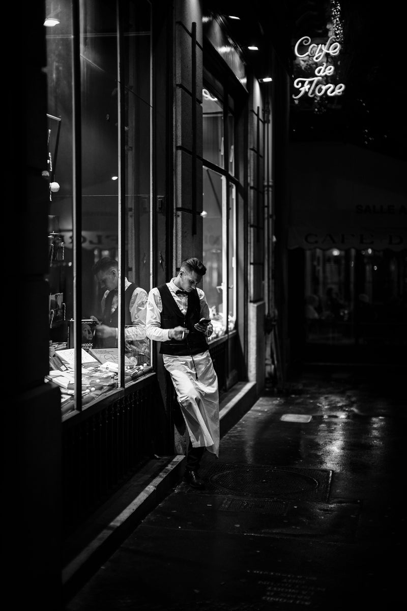 Café de Flore - Photographie par Meunier