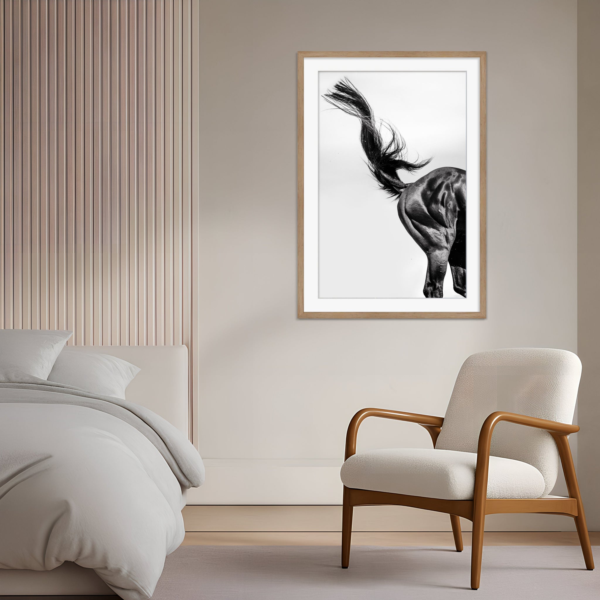 The grace of suspended movement
