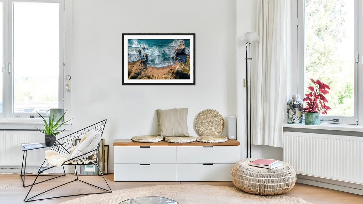 Praia Da Ursa – Tirage encadré, photographie d'Edouard Salmon
