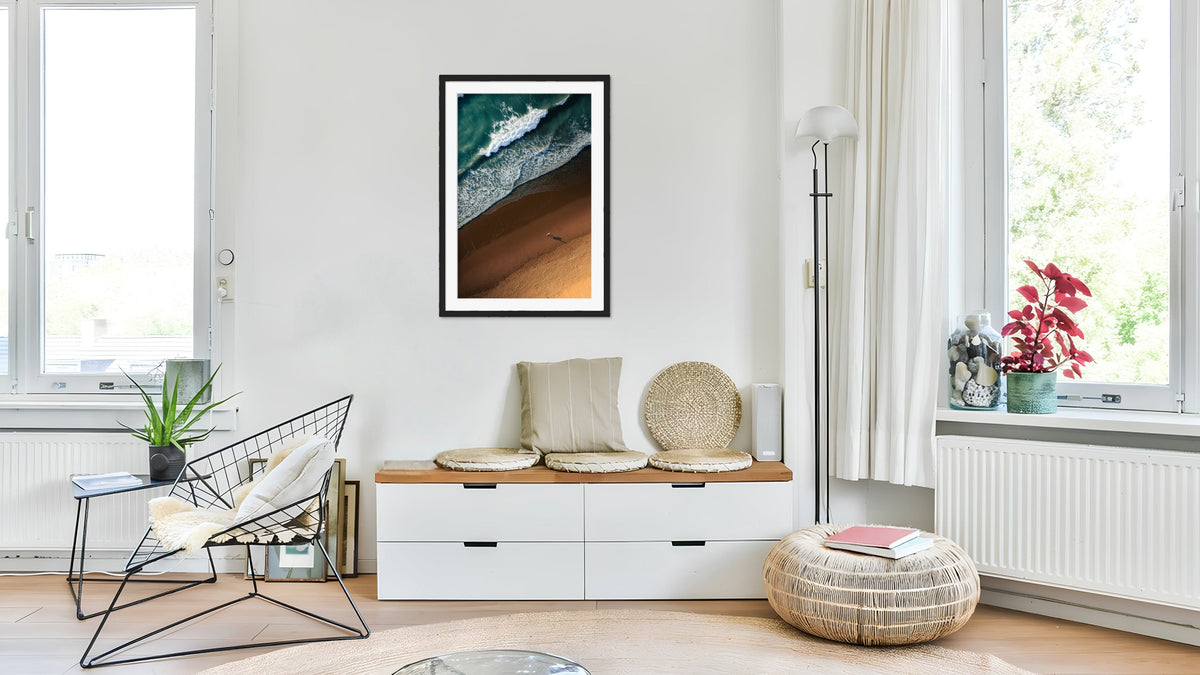 Sunset session – Tirage encadré, photographie d'Edouard Salmon