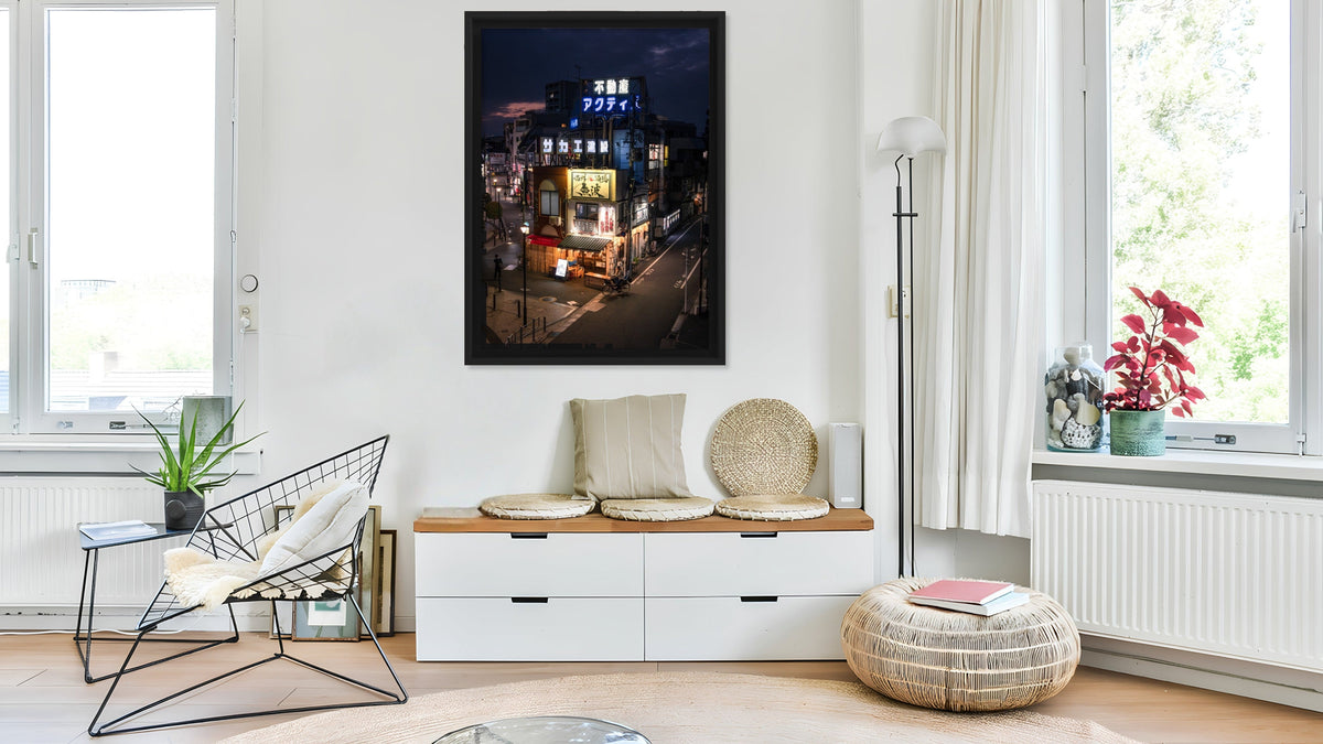 Tokyo Vibes – Tirage encadré, photographie d'Edouard Salmon