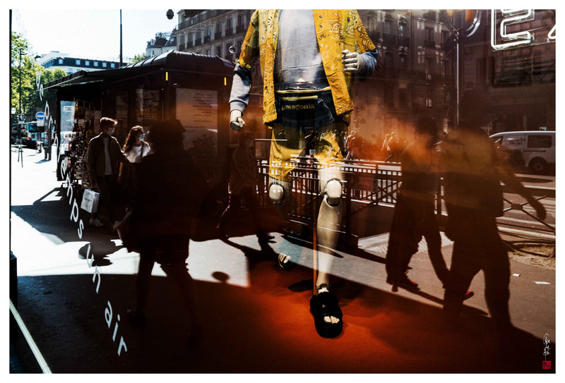 Entre deux lignes - Photographie par Ho