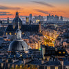 Entre zinc et lumière dorée - Photographie par Argilier