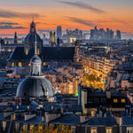 Entre zinc et lumière dorée - Photographie par Argilier