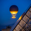 Heure bleue sur la vasque olympique - Photographie par Argilier