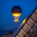 Heure bleue sur la vasque olympique - Photographie par Argilier