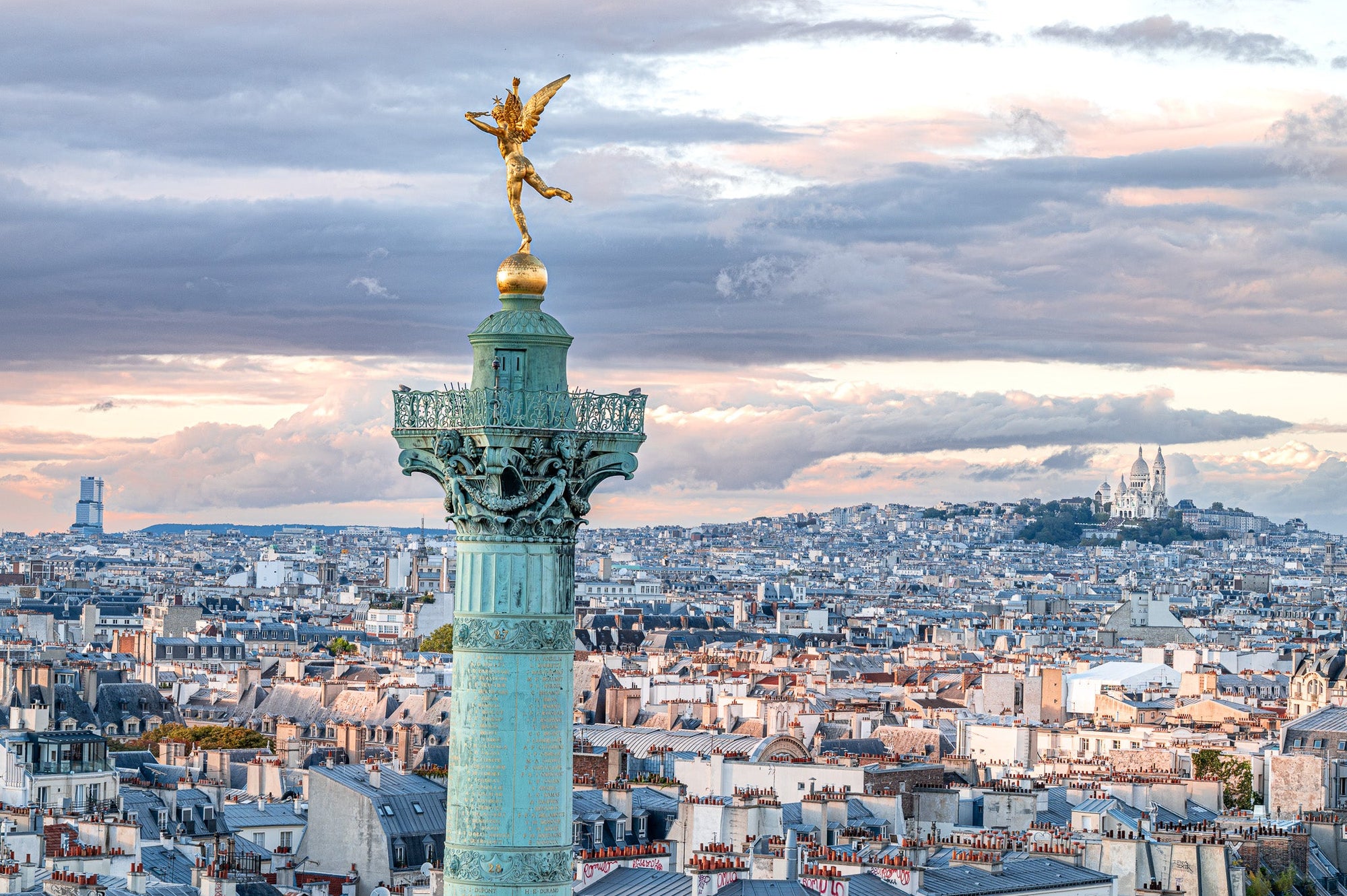Le génie de la Bastille - Photographie par Argilier