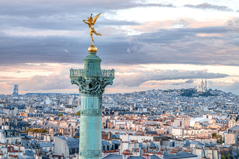 Le génie de la Bastille - Photographie par Argilier