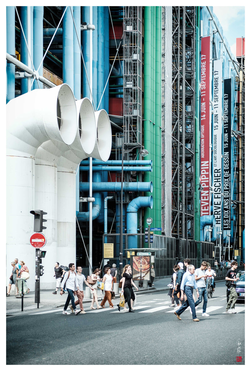 Les passants de Paris - Photographie par Ho
