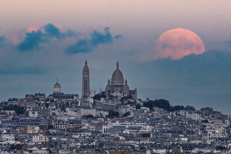Lune pâle - Photographie par Ninin
