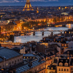 Ciel flou depuis la Tour Saint-Jacques - Photographie par Michot