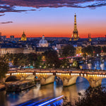 Coucher de soleil depuis le Châtelet - Photographie par Michot