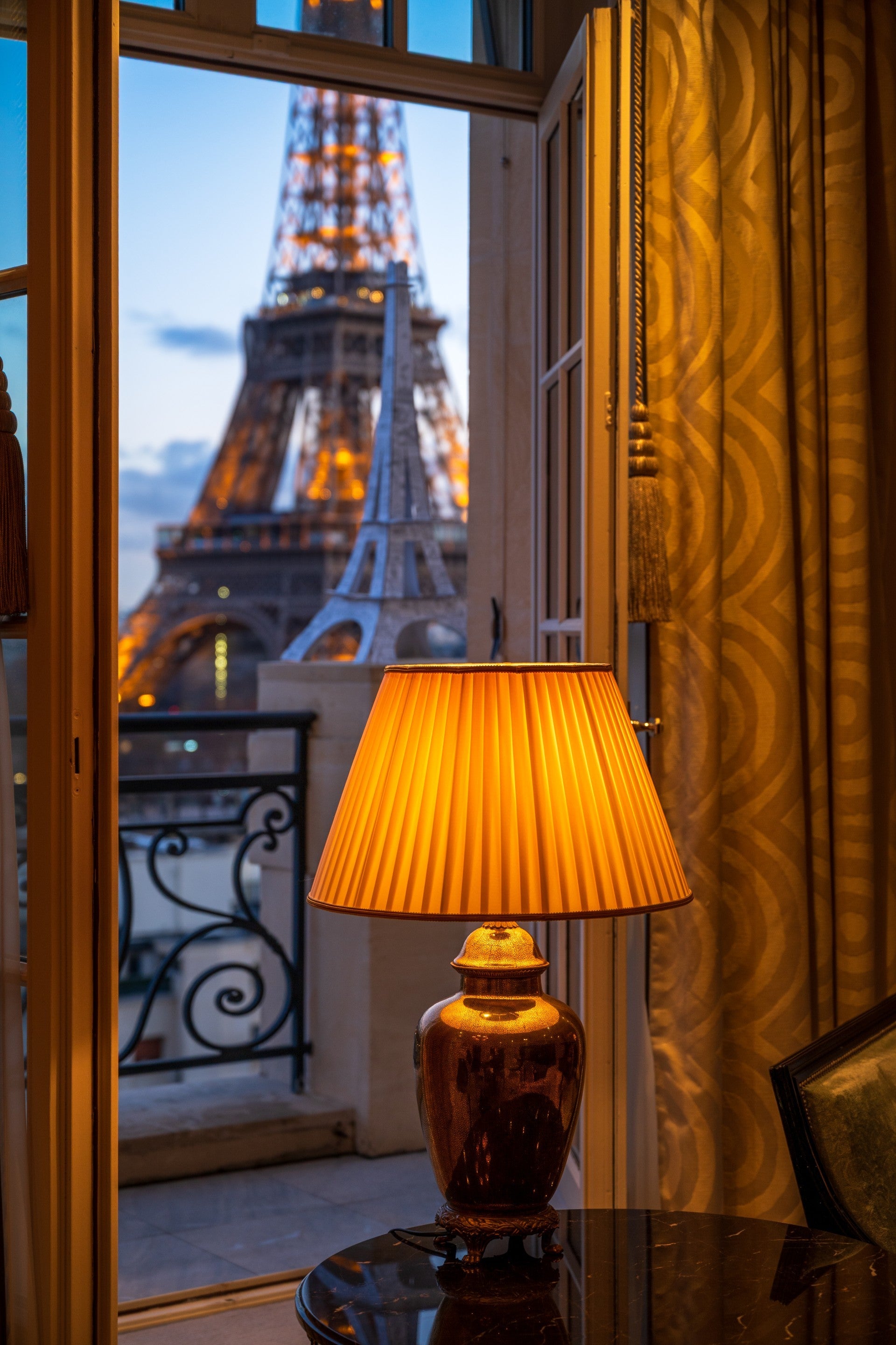 Heure dorée depuis le Shangri-la - Photographie par Michot