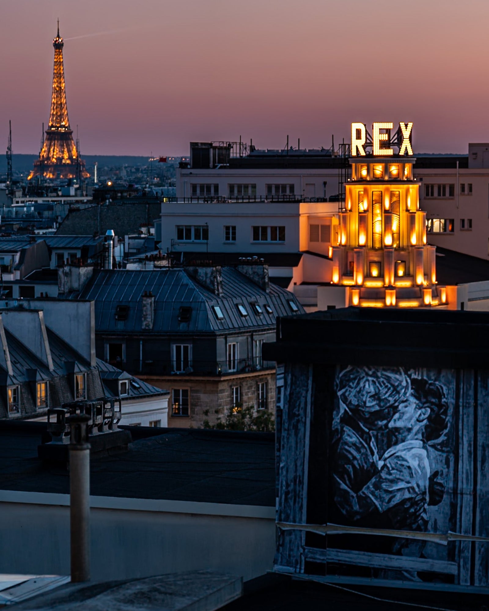 Parisian Rooftops - Photographie par Kretschmer