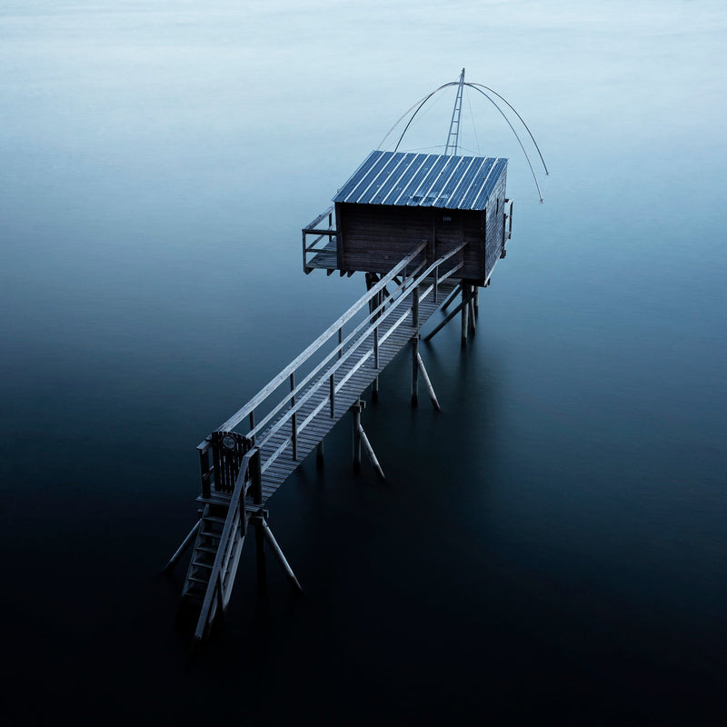 Pêche au carrelet #2 - Photographie par Elissalde