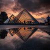 Réflection du soir - Photographie par Argilier