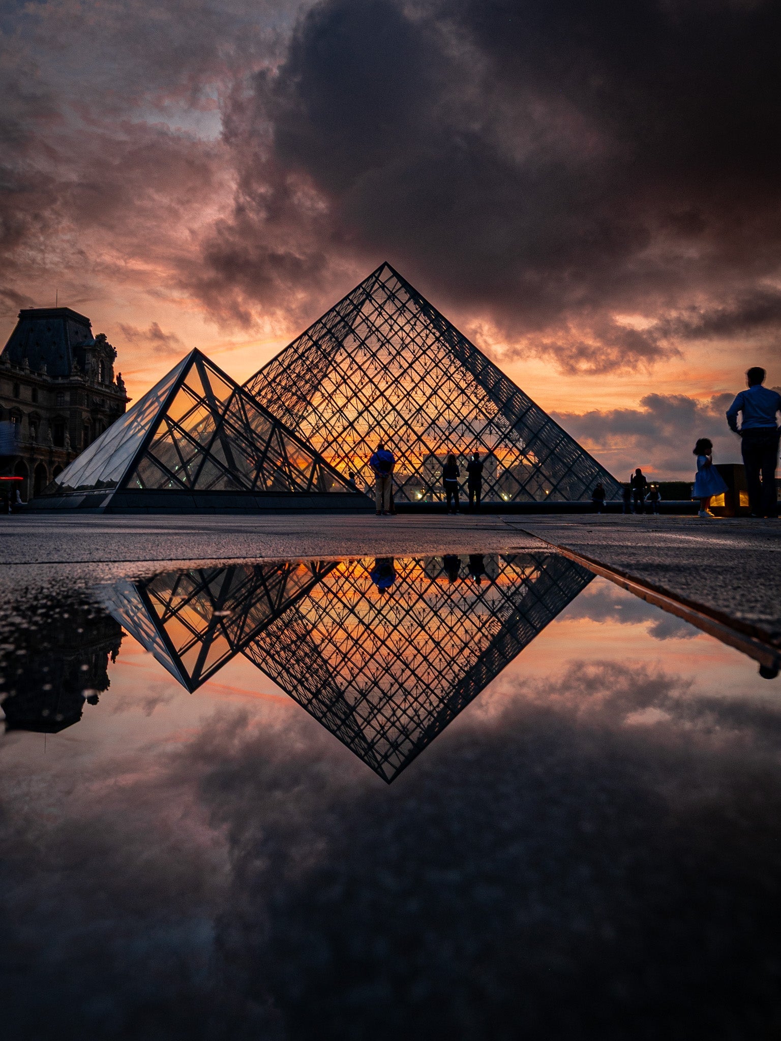Réflection du soir - Photographie par Argilier