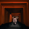 The Monk of Fushimi Inari Taisha - Photographie par Salmon