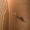 The Shadow Surfer - Photographie par Salmon