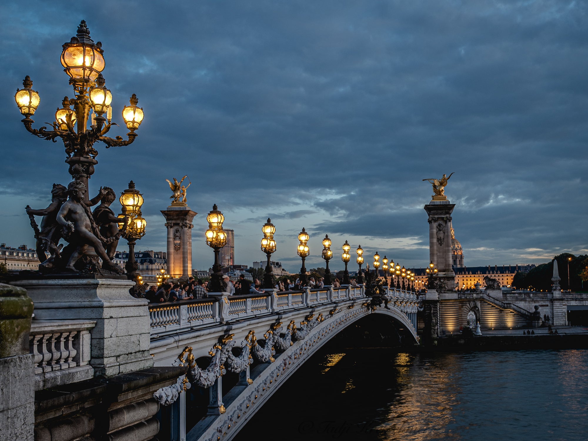 Twilight at Pont Alexandre III