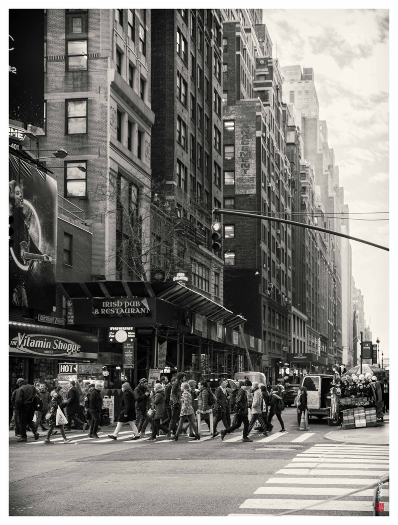Les passants - Photographie par Ho